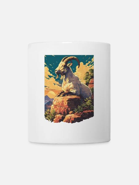 Ziegen Ziege - Tasse - Weiß