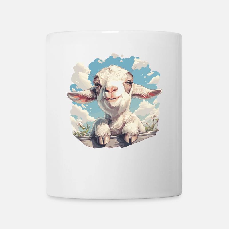 Ziegen Ziege - Tasse - Weiß