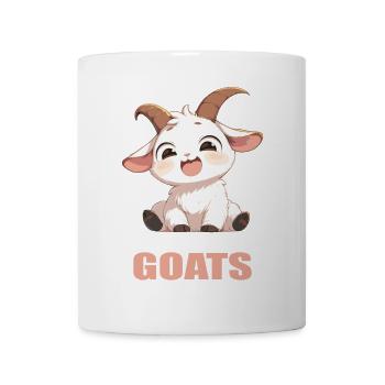 Ziegen Ziege - Tasse - Weiß - Vorne
