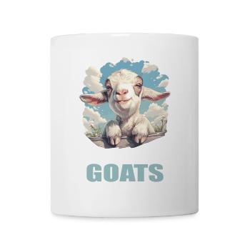 Ziegen Ziege - Tasse - Weiß - Vorne