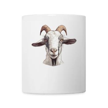 Chèvres chèvre - Mug blanc - blanc - Devant