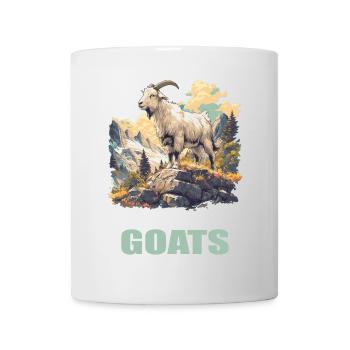 Ziegen Ziege - Tasse - Weiß - Vorne