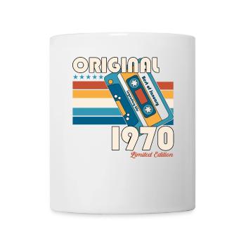 54th Birthday Vintage January 1970 Cassette 1970 - Mug - white - Front