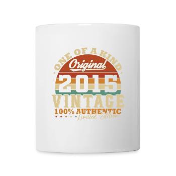 Jahrgang 2015 Geburtstagsgeschenk Geboren im Jahr 2015 - Tasse - Weiß - Vorne