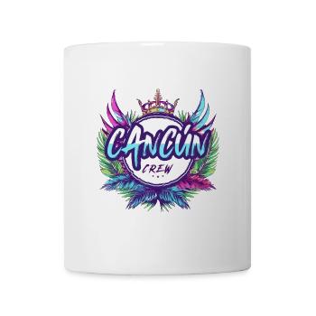 Cancun Crew Bunt - Tasse - Weiß - Vorne