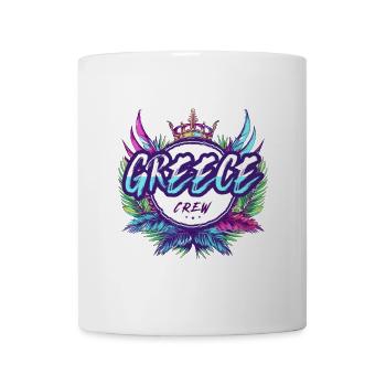 Grèce Crew Coloré - Mug blanc - blanc - Devant