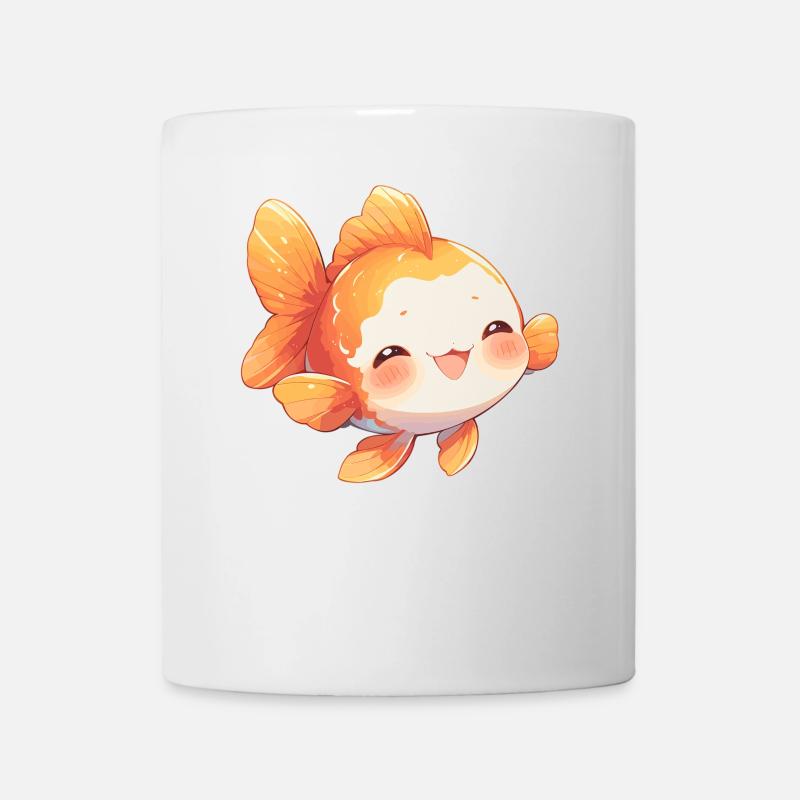 Goldfische Goldfisch - Tasse - Weiß