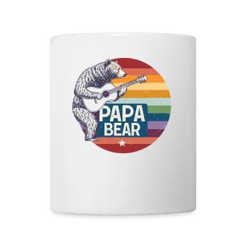 Papa Bear – Retro Design for Bear Lovers - Mug - white - Front