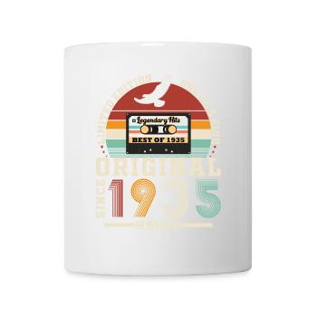 Original 1935 Vintage Retro Cadeau D’anniversaire - Mug blanc - blanc - Devant