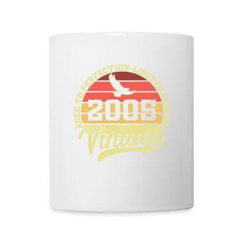 Jahrgang 2005 Geburtstagsgeschenk Geboren im Jahr 2005 - Tasse - Weiß - Vorne