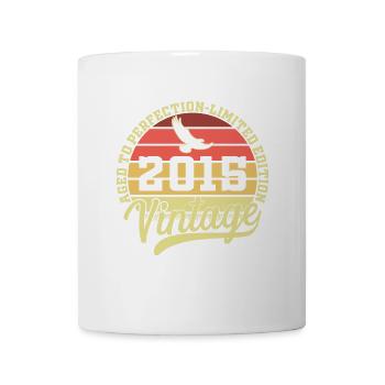 Jahrgang 2015 Geburtstagsgeschenk Geboren im Jahr 2015 - Tasse - Weiß - Vorne