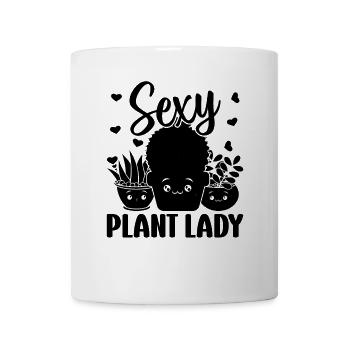 Sexy Plant Lady - Jardinier Paysagiste Jardinage - Mug blanc - blanc - Devant