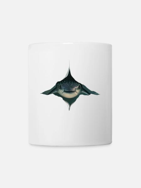 Stachelrochen - Tasse - Weiß