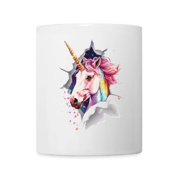 Einhorn - Tasse - Weiß - Vorne