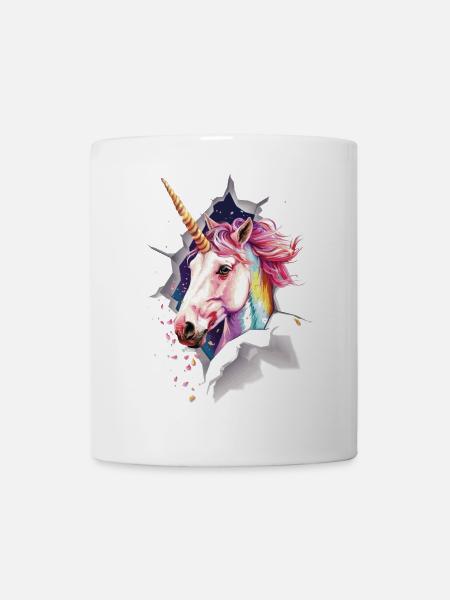 Einhorn - Tasse - Weiß