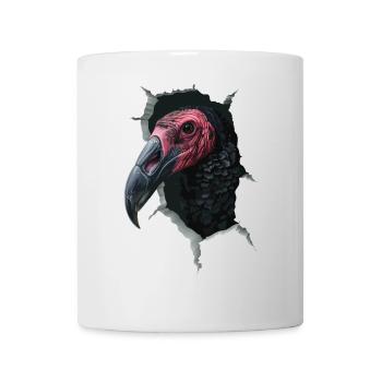 Geier - Tasse - Weiß - Vorne