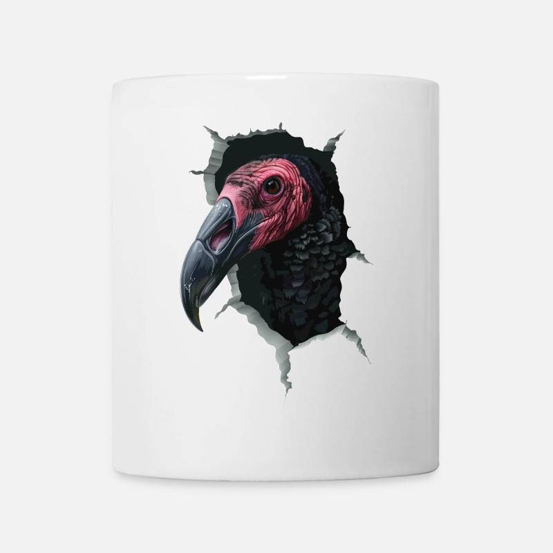 Geier - Tasse - Weiß