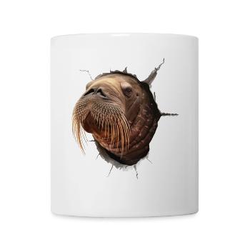 Walross - Tasse - Weiß - Vorne