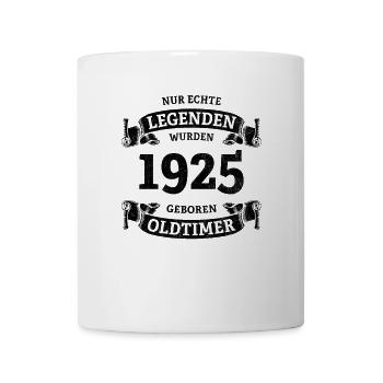 Real legends were born in 1925 100th birthday - Mug - white - Front