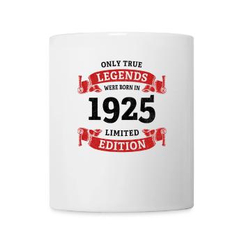 Real legends were born in 1925 100th birthday - Mug - white - Front