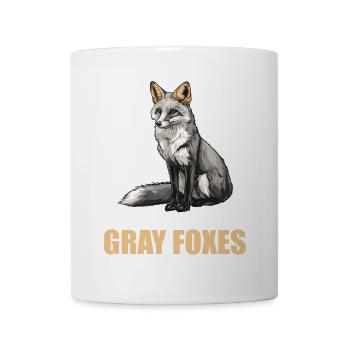 Gray Foxes Gray Fox - Mug - white - Front