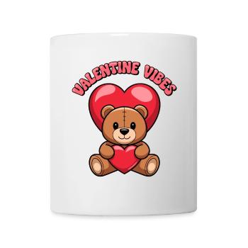 Ambiance de la Saint-Valentin pour les amoureux le jour de la Saint-Valentin - Mug blanc - blanc - Devant