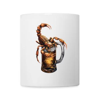 Scorpion Bier - Tasse - Weiß - Vorne