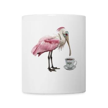 Löffel Kaffee - Tasse - Weiß - Vorne