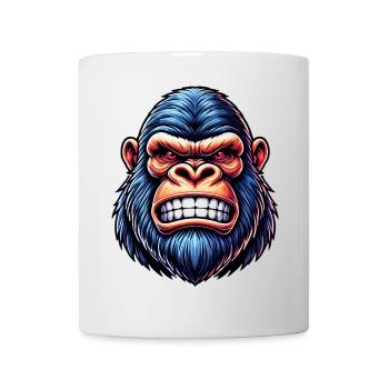 Gorilla - Tasse - Weiß - Vorne