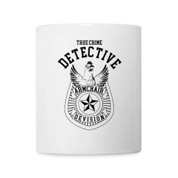 Chicken Brand True Crime Detective Gift Funny - Mug - white - Front