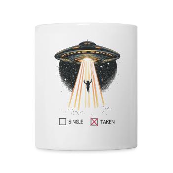 Auserirdisch Vergeben Valentinstag Lustig Geschenk - Tasse - Weiß - Vorne