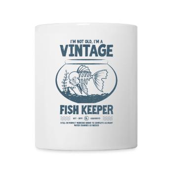 Vintage Fish Keeper Tropical Fish Birthday 2011 - Mug - white - Front