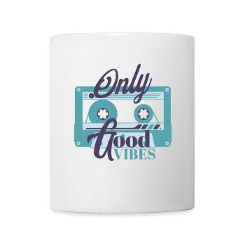 Cassette retro - Mug - white - Front