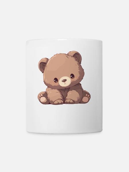 Grizzlybären Grizzlybär - Tasse - Weiß