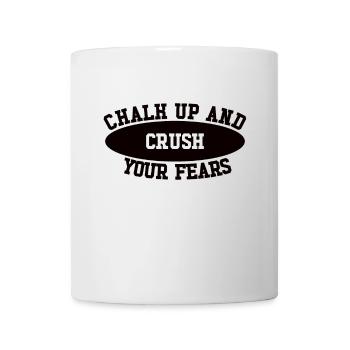 Bouldern Chalk Up Boulderer - Tasse - Weiß - Vorne