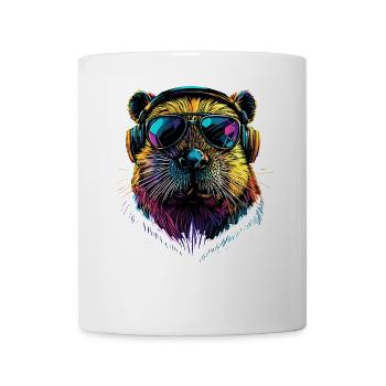 Beaver Motif Beaver Whisperer Rodents Cute Beaver - Mug - white - Front
