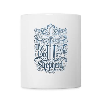 Mein Hirte Jesus Bibelvers - Tasse - Weiß - Vorne