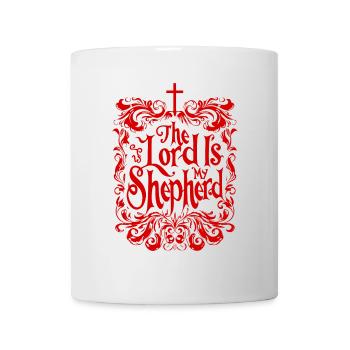 Bible Verse Jesus Psalm 23 - Mug - white - Front