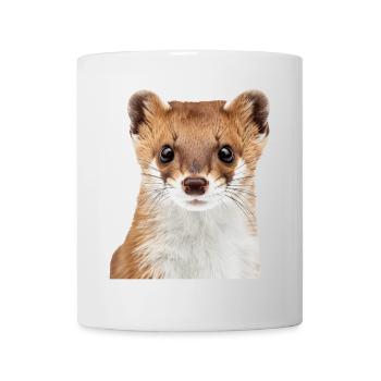 Hermelin - Tasse - Weiß - Vorne