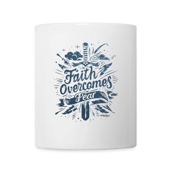 Faith Bible verse Bible verse Jesus Christ - Mug - white - Front