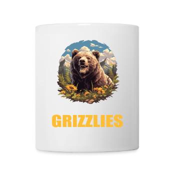 grizzly bears Grizzly bear - Mug - white - Front