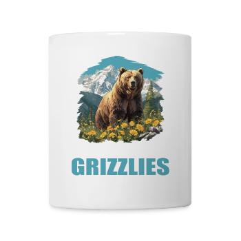 grizzly bears Grizzly bear - Mug - white - Front