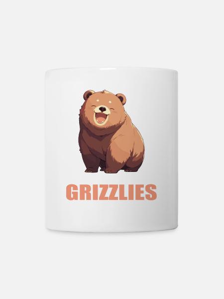 Grizzlybären Grizzlybär - Tasse - Weiß