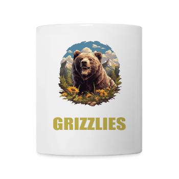 grizzly bears Grizzly bear - Mug - white - Front