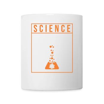 Étudiant en humour scientifique, Physique, Chimie - Mug blanc - blanc - Devant