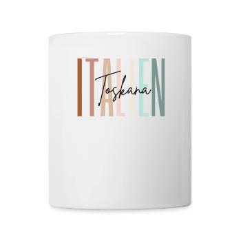 Italien Urlaub Toskana Geschenk - Tasse - Weiß - Vorne