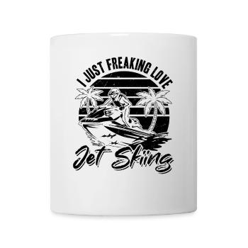 Jetski Rider - J’adore le jet ski - Mug blanc - blanc - Devant
