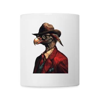 Geier - Tasse - Weiß - Vorne
