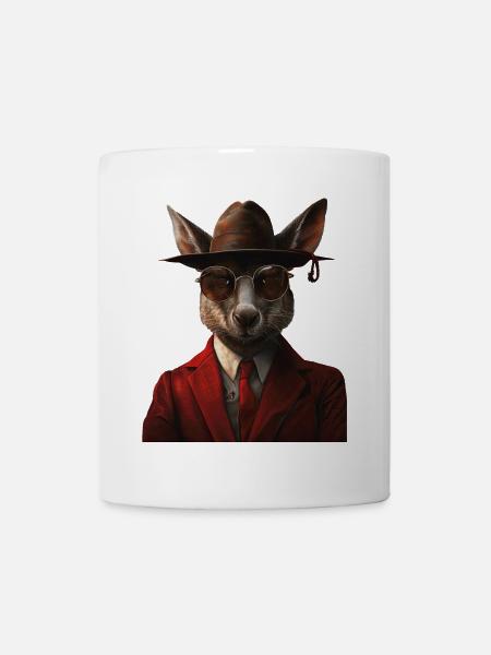 Wallaby - Tasse - Weiß