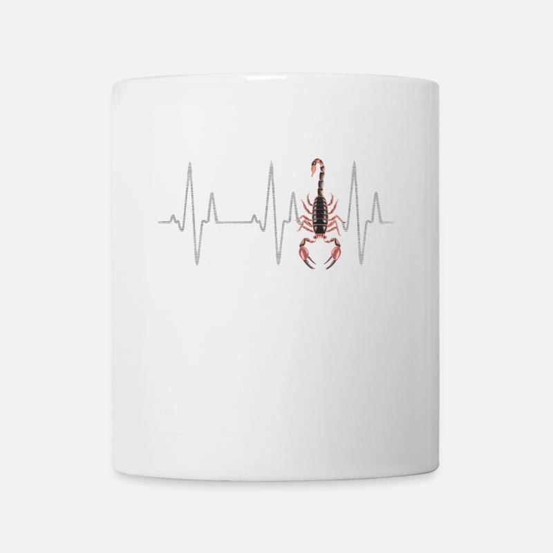 Skorpion - Tasse - Weiß